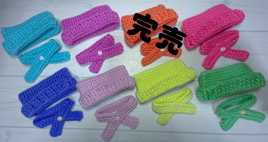 ニット帽&マフラー