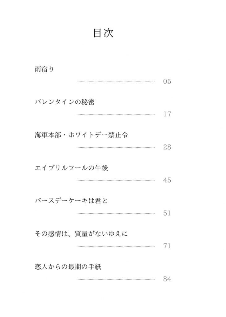 【短編集】エイプリルフールの午後