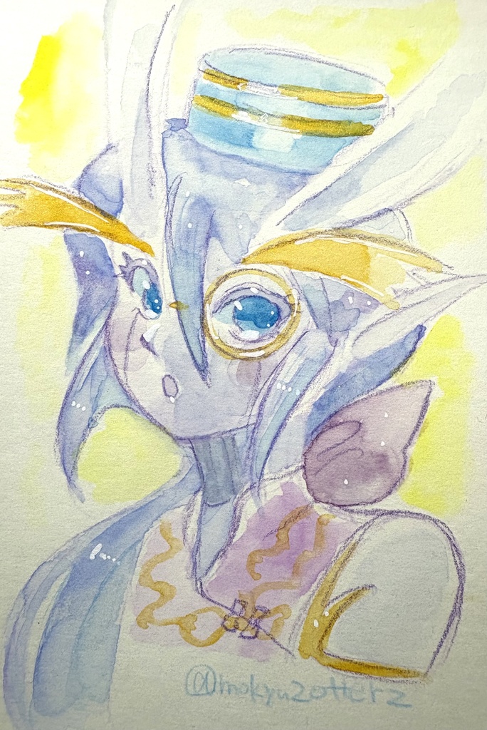 ベリアルさんのポスカ原画