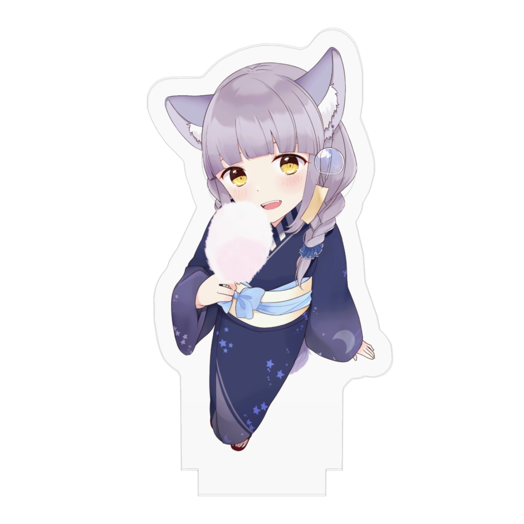 楪藍音の浴衣アクスタ