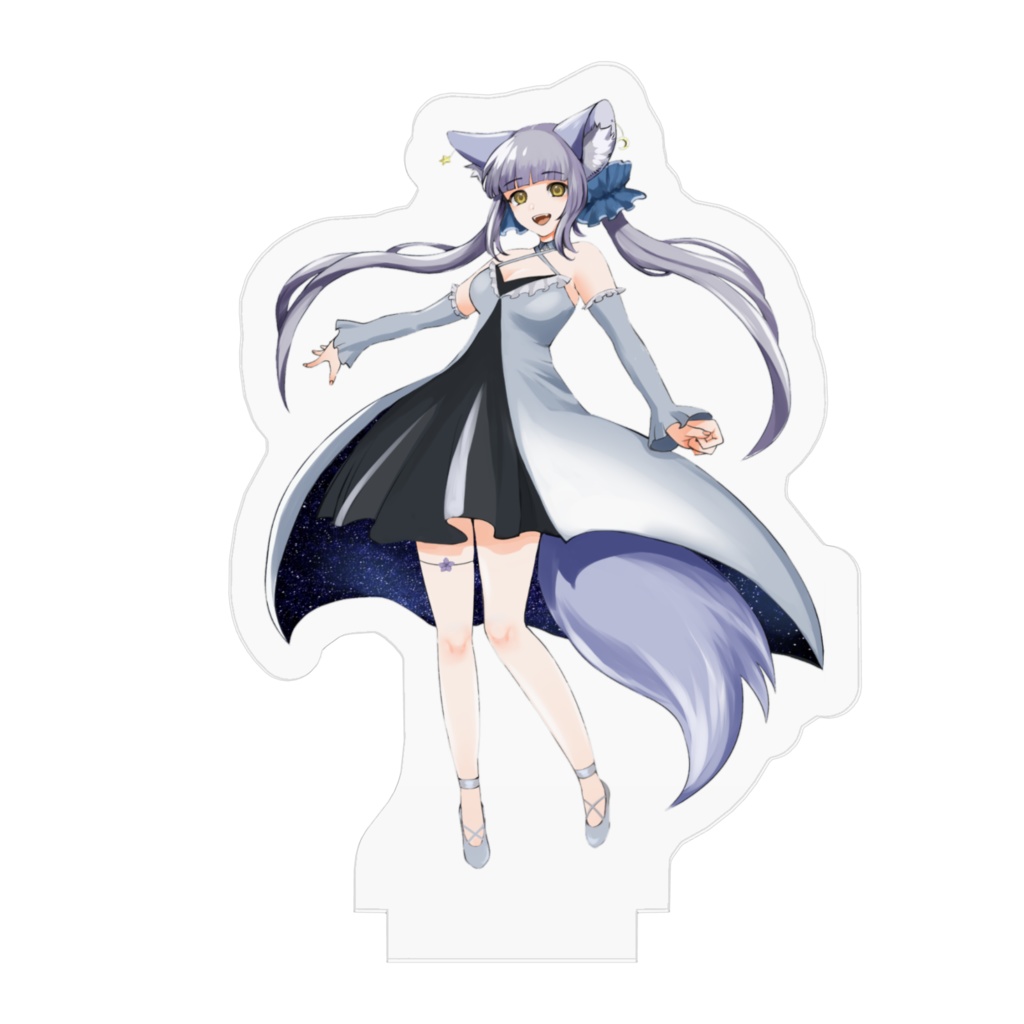 楪藍音のキービジュアルアクスタ