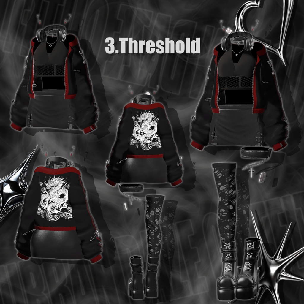 [SALE]🖤URBAN DAZE OUTFIT 🖤「12アバター対応」 缩略图 7