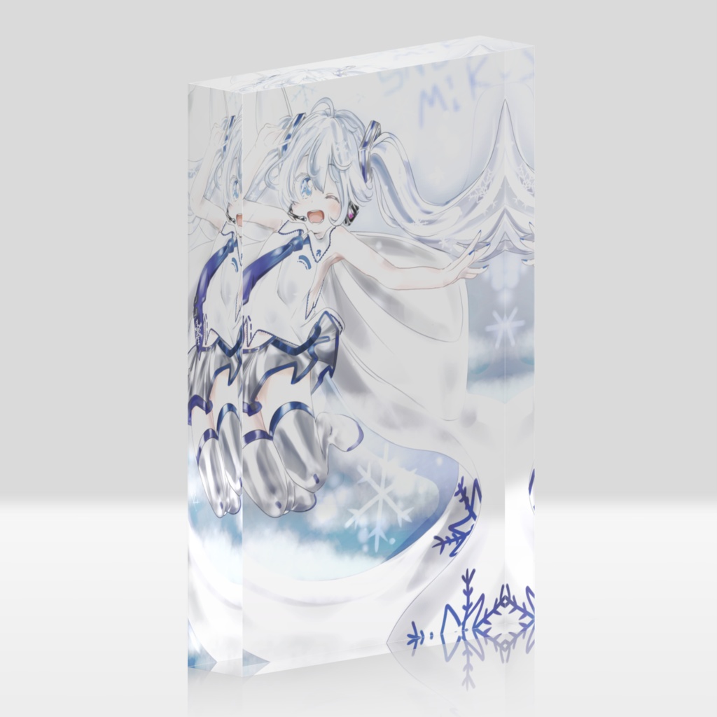 SNOWMIKU アクリルブロック