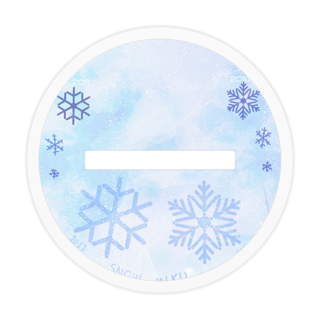 SNOWMIKU 2010×2011 アクリルスタンド