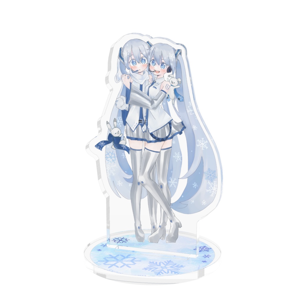 SNOWMIKU 2010×2011 アクリルスタンド