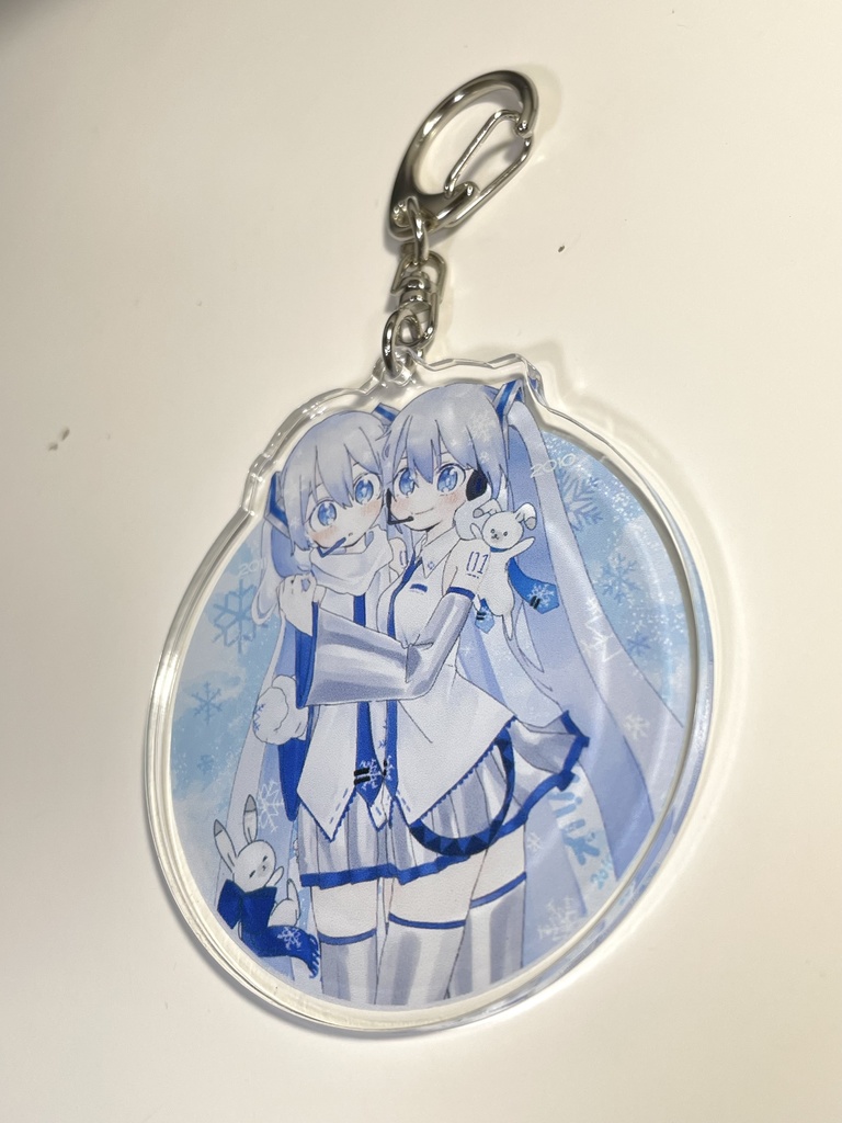 SNOWMIKU2010×2011 アクリルキーホルダー
