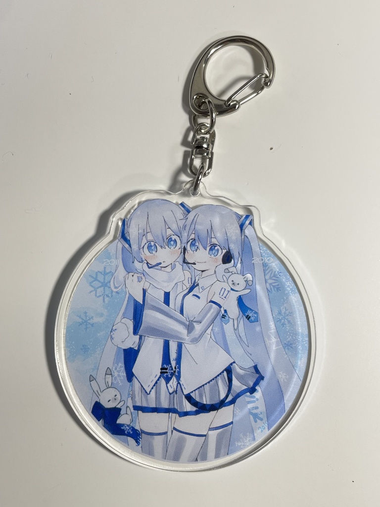 SNOWMIKU2010×2011 アクリルキーホルダー