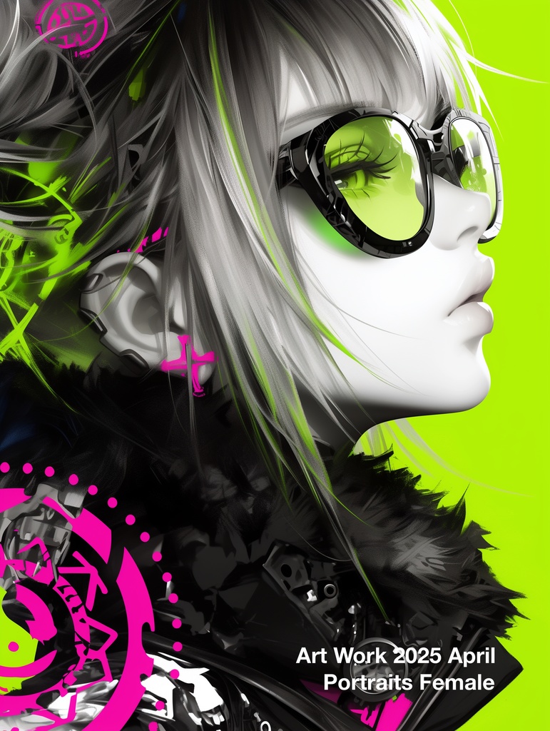 NERUMARE Art Work2025 April Portraits Female