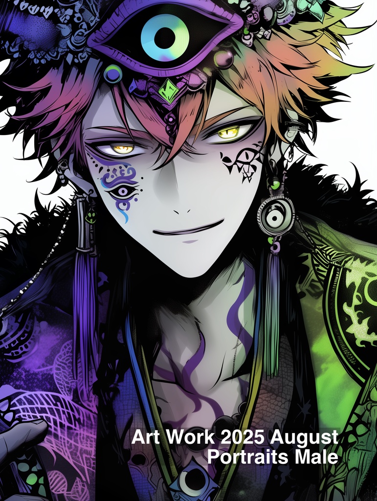 NERUMARE Art Work2025 July Portraits Male