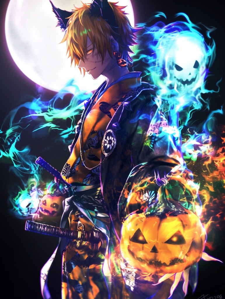 NERUMARE Art Work2025 October Portraits Male