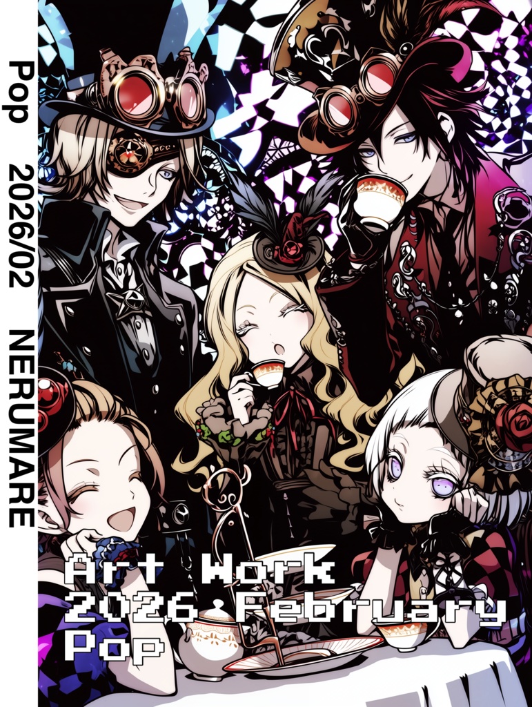 NERUMARE Art Work2026 February Pop
