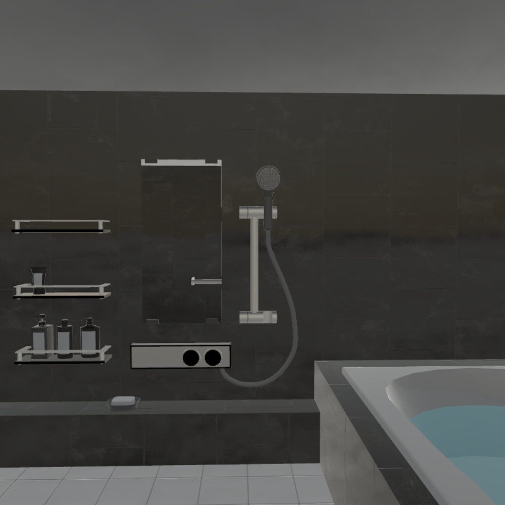 ✨️40%OFF✨️【VRChat向け】高級バスルーム / HighClassBathroom
