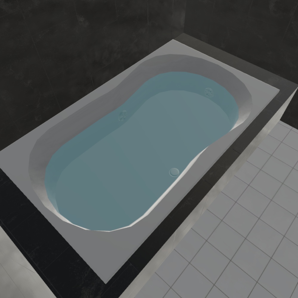 ✨️40%OFF✨️【VRChat向け】高級バスルーム / HighClassBathroom