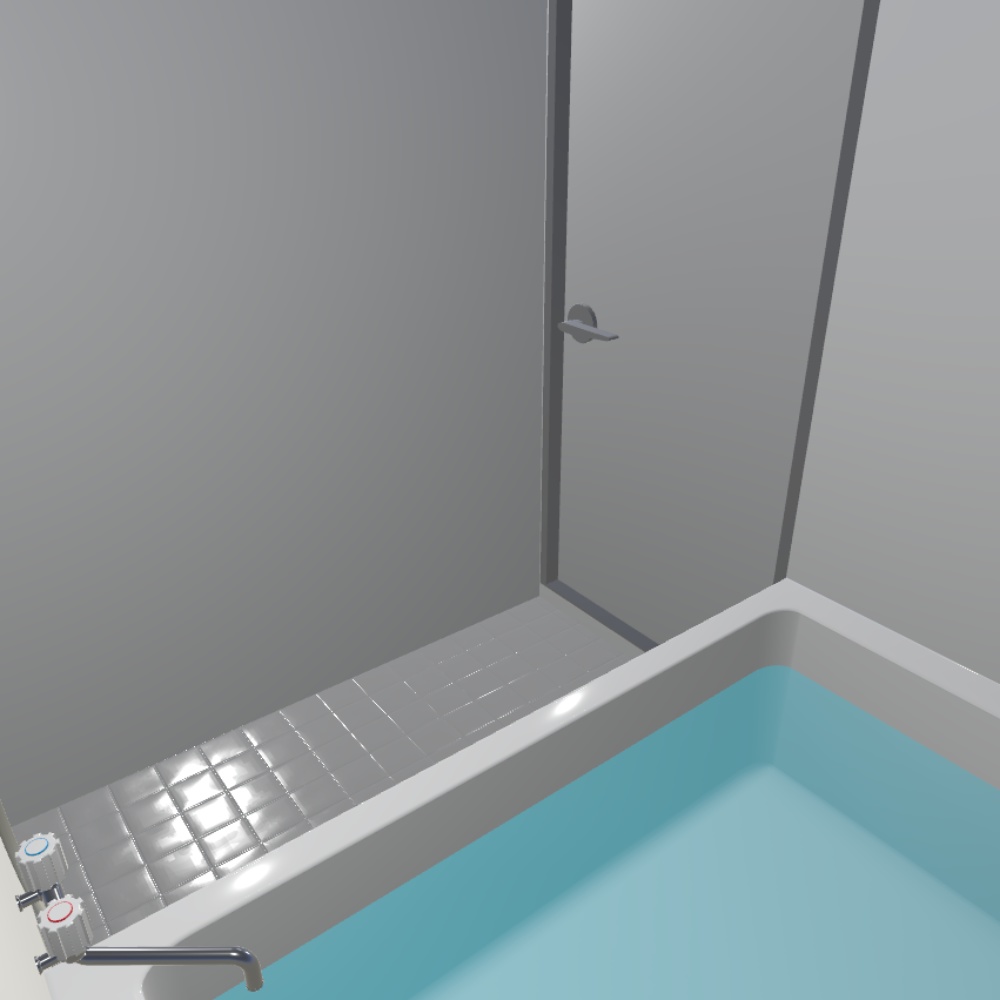 ✨️40%OFF✨️【VRChat向け】ワンルームマンション / 1R Flat House