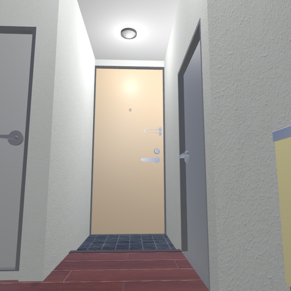 ✨️40%OFF✨️【VRChat向け】ワンルームマンション / 1R Flat House