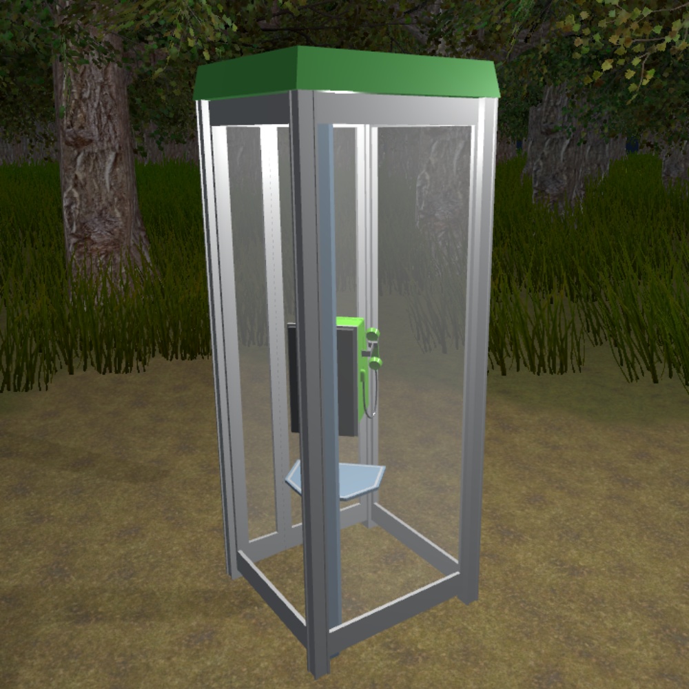 ✨️40%OFF✨️【VRChat向け】ギミック付き公衆電話