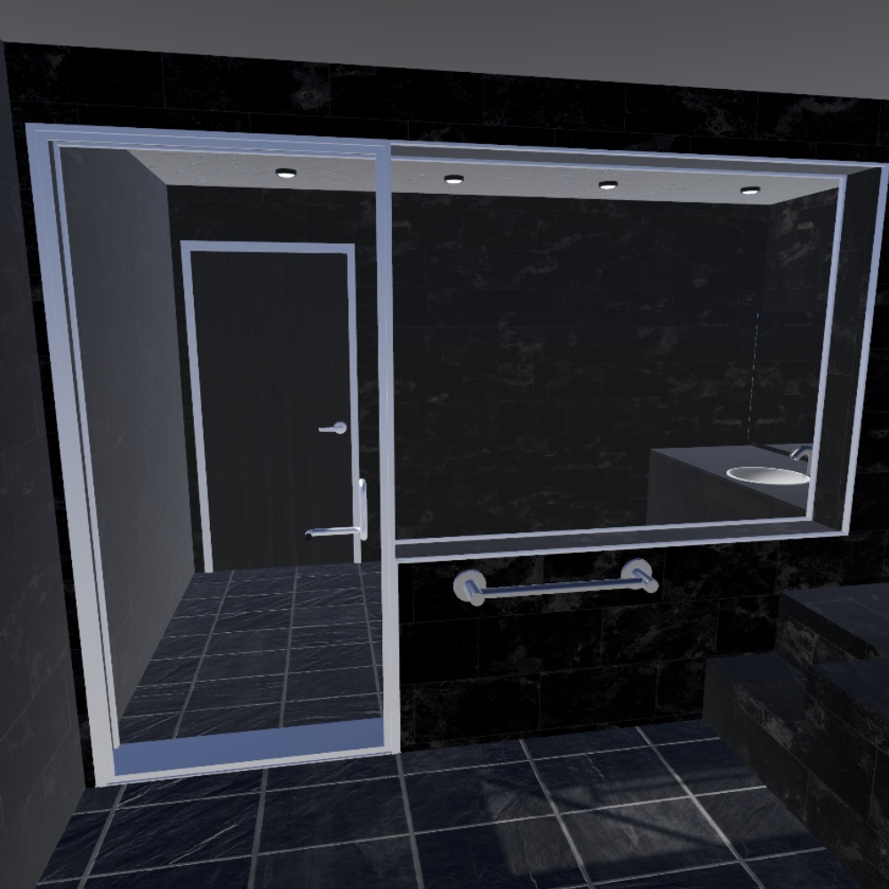 ✨️BFセール開催中✨️【VRChat向け】高級バスルーム / High Class Bathroom -Vol.2-