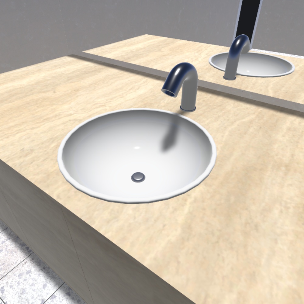 ✨️50%OFF✨️【VRChat向け】高級バスルーム / High Class Bathroom -Vol.3-