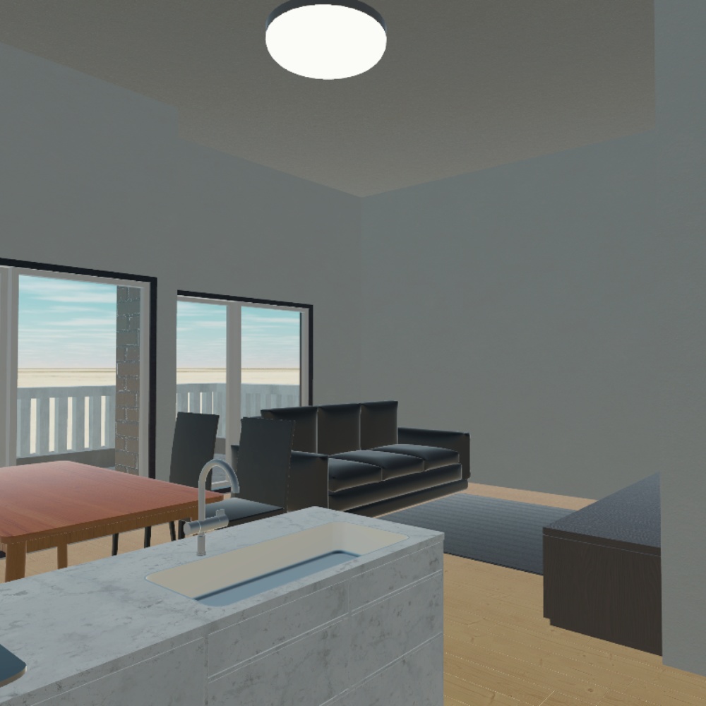 ✨️40%OFF✨️【VRChat向け】2LDKマンションルーム / Flatroom