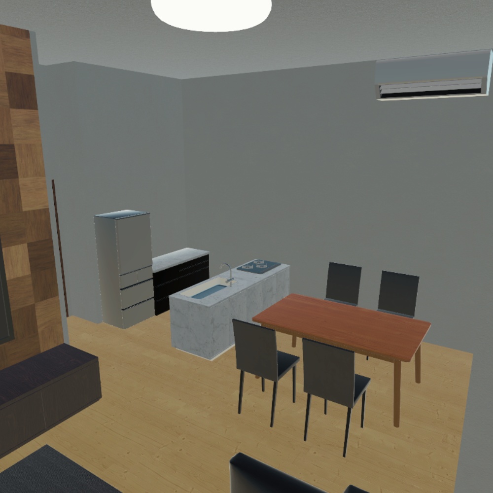 ✨️40%OFF✨️【VRChat向け】2LDKマンションルーム / Flatroom