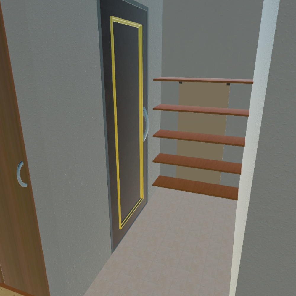 ✨️40%OFF✨️【VRChat向け】2LDKマンションルーム / Flatroom