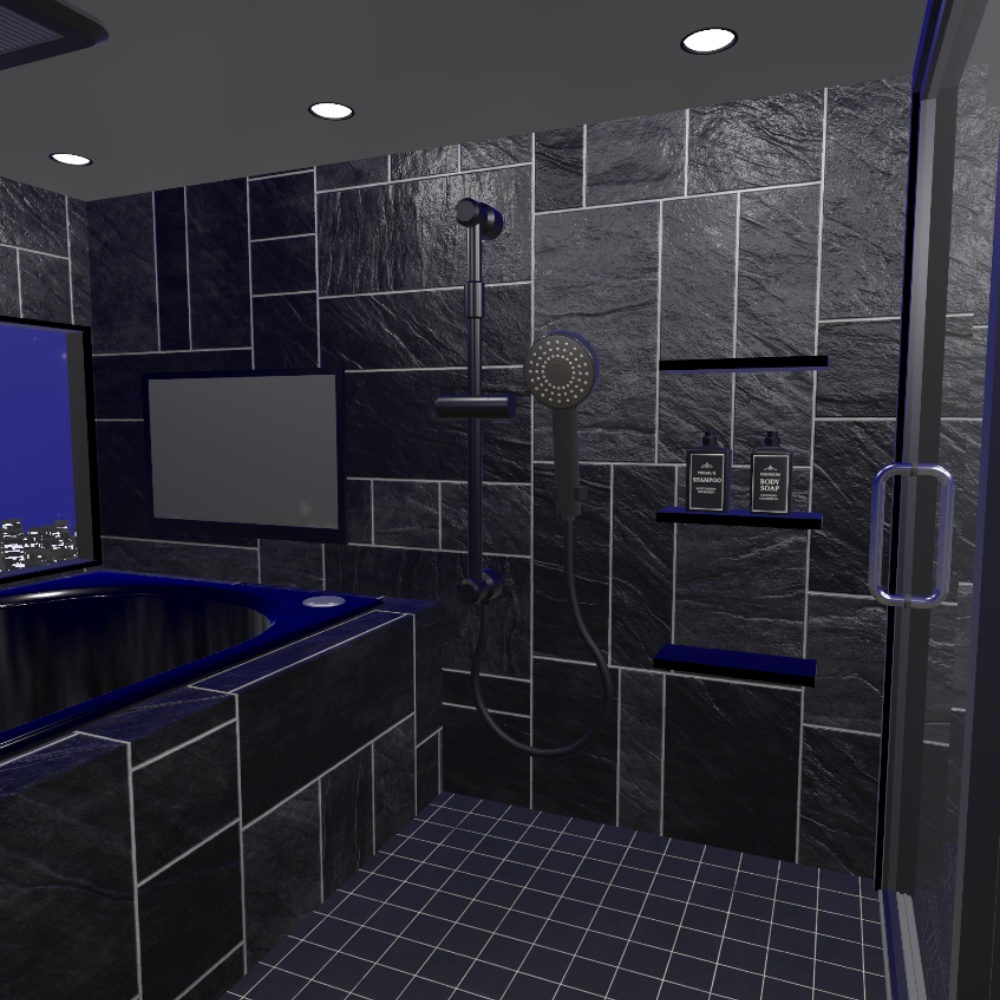✨️20%OFF✨️【VRChat向け】高級バスルーム / High Class Bathroom -Vol.4-