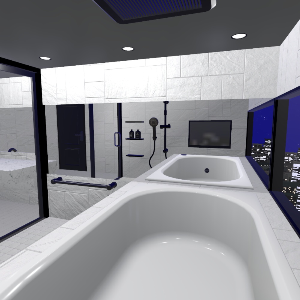 ✨️20%OFF✨️【VRChat向け】高級バスルーム / High Class Bathroom -Vol.4-