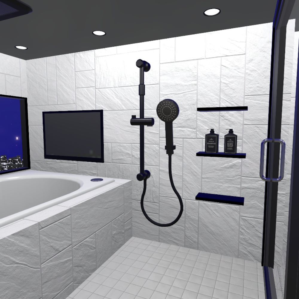 ✨️20%OFF✨️【VRChat向け】高級バスルーム / High Class Bathroom -Vol.4-