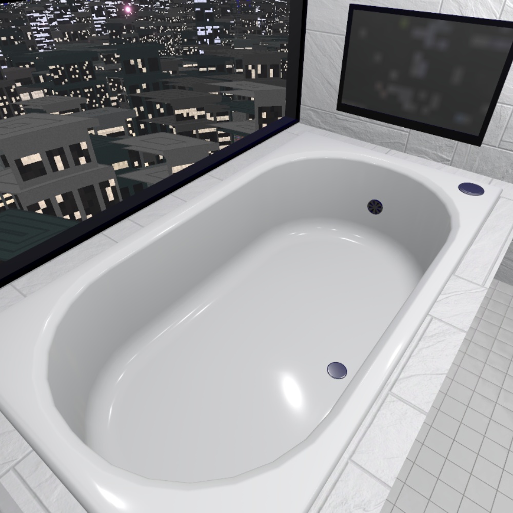 ✨️20%OFF✨️【VRChat向け】高級バスルーム / High Class Bathroom -Vol.4-