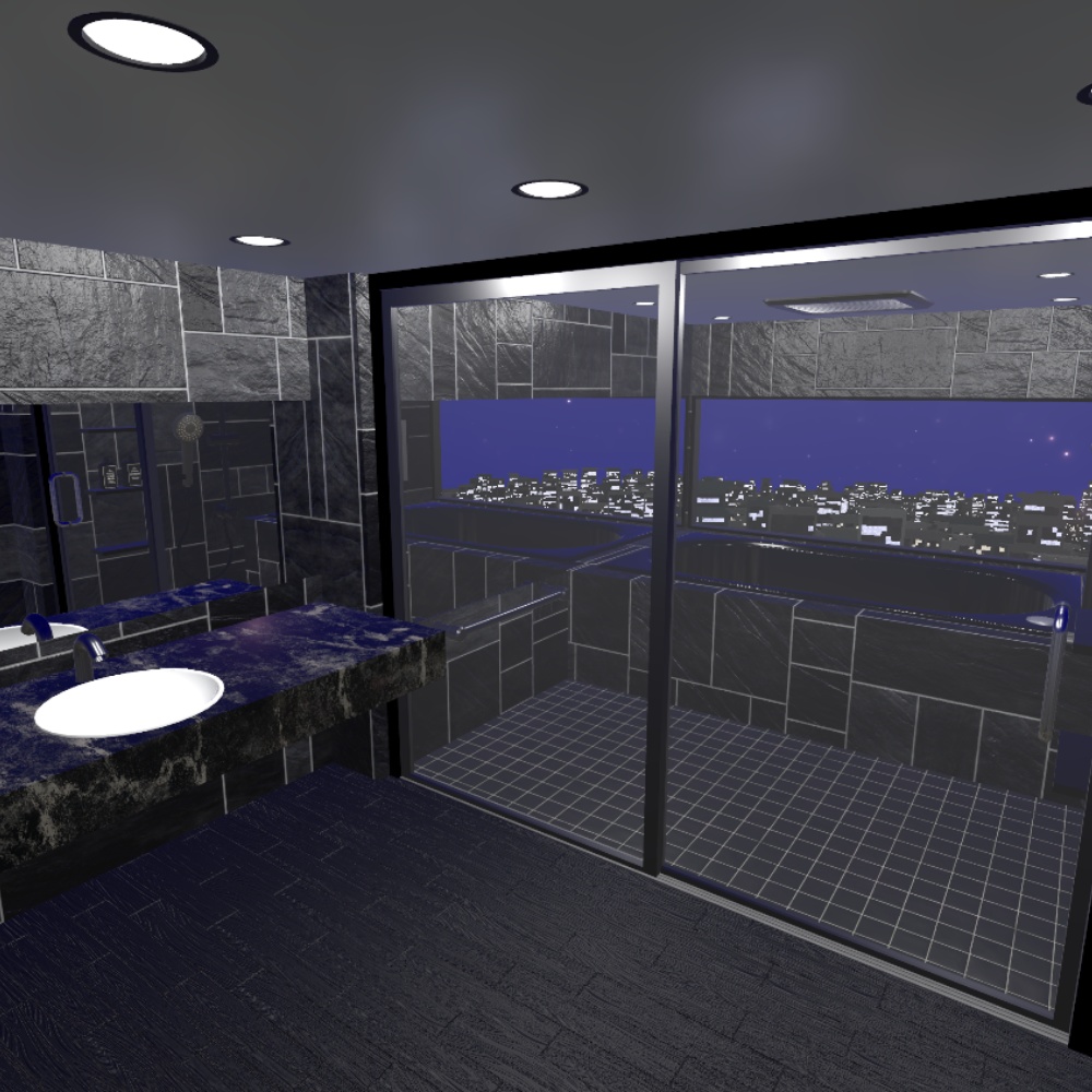 ✨️20%OFF✨️【VRChat向け】高級バスルーム / High Class Bathroom -Vol.4-