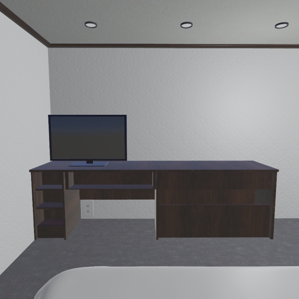 【VRChat想定】ホテルルーム / Hotelroom