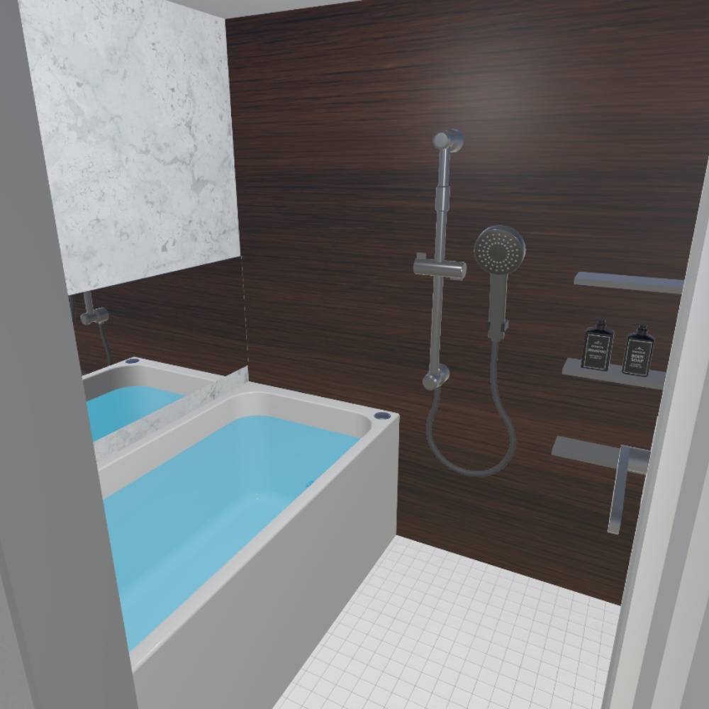 【VRChat想定】ホテルルーム / Hotelroom