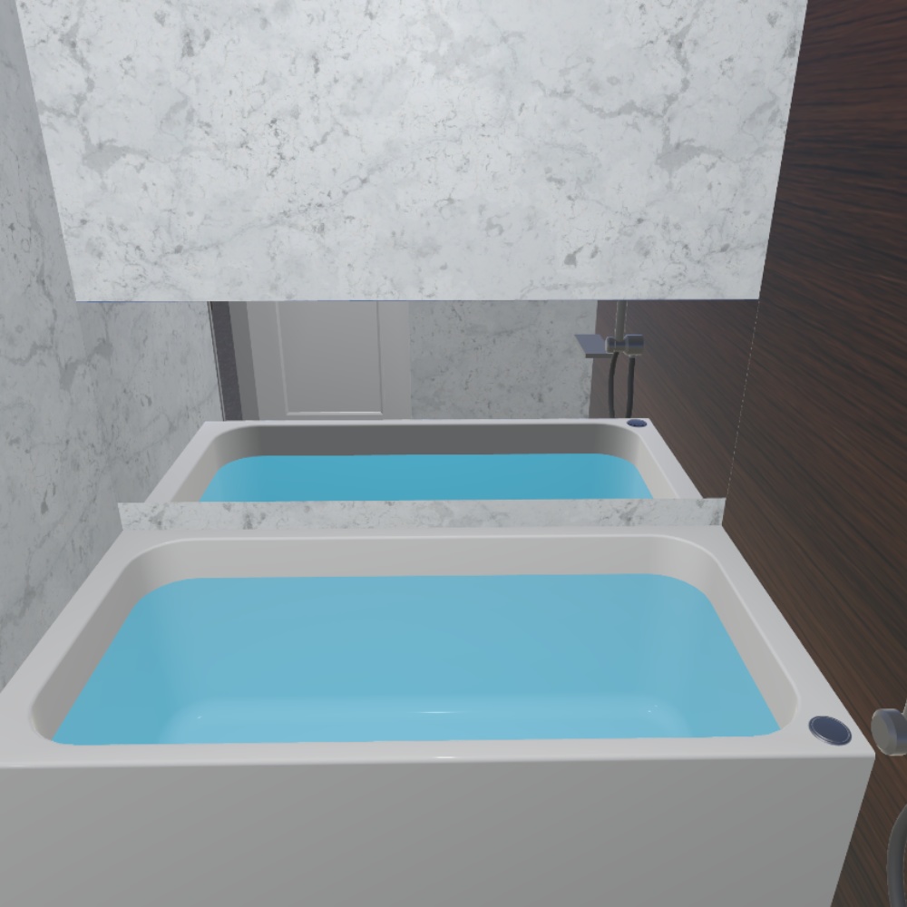 【VRChat想定】ホテルルーム / Hotelroom