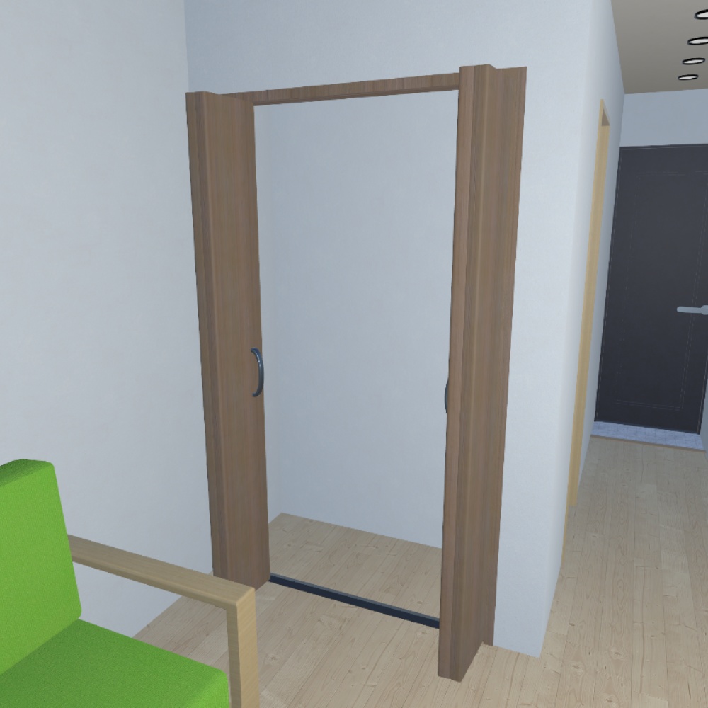 【VRChat想定】ワンルームマンション / Flatroom -Vol.2-