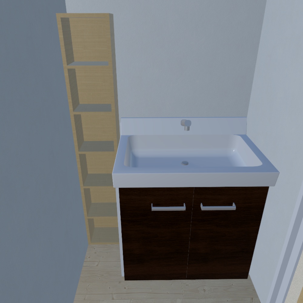 【VRChat想定】ワンルームマンション / Flatroom -Vol.2-