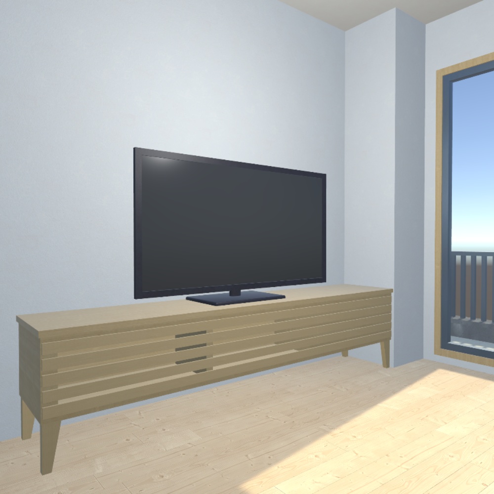 【VRChat想定】ワンルームマンション / Flatroom -Vol.2-