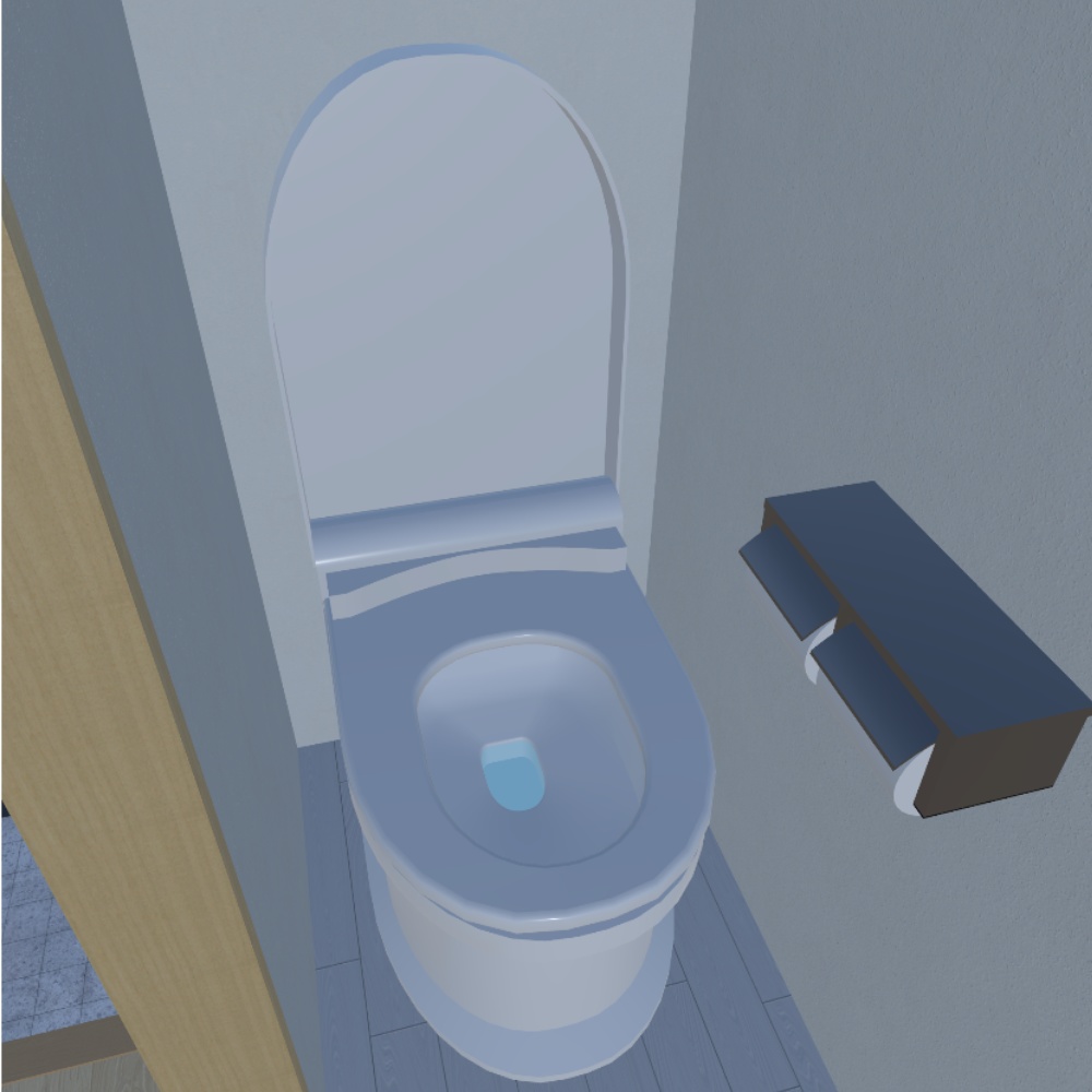 【VRChat想定】ワンルームマンション / Flatroom -Vol.2-