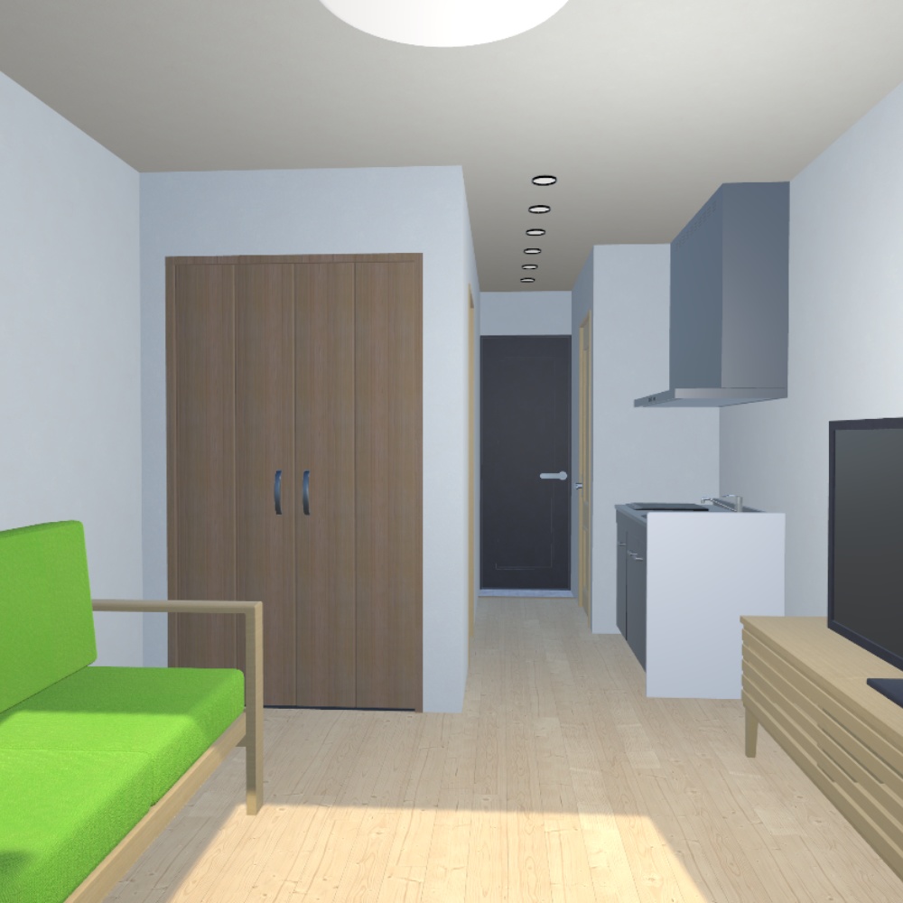 ✨️50%OFF✨️【VRChat想定】ワンルームマンション / Flatroom -Vol.2-