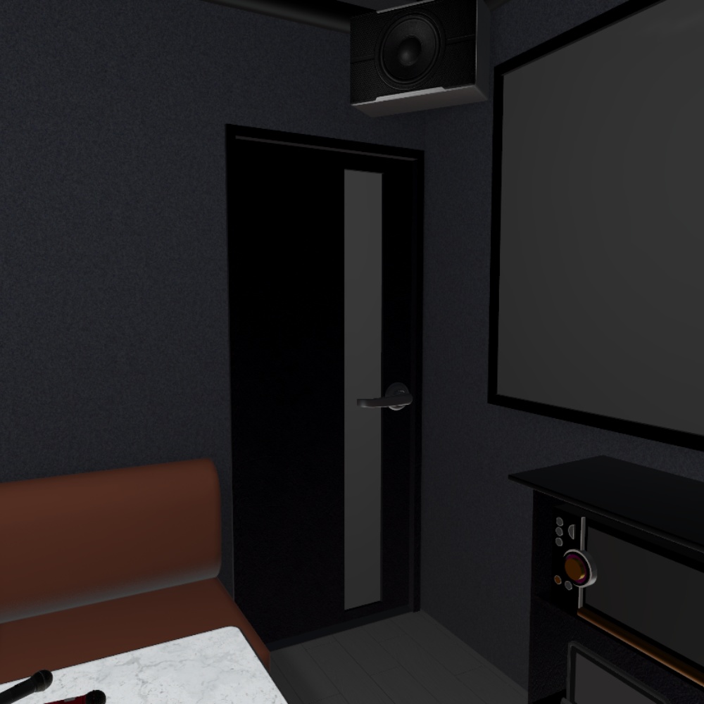 【VRChat想定】カラオケボックス / Karaoke Box