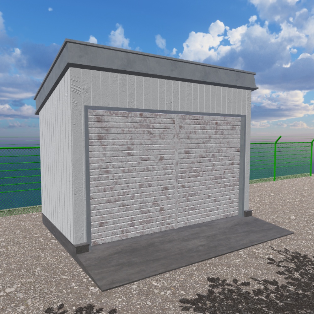 ✨️60%OFF✨️【VRChat想定】プレハブ小屋 / Prefabricated Hut