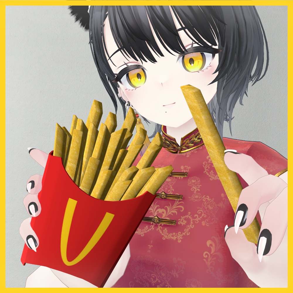 ✨️3日間無料✨️【VRChat想定】フライドポテトギミック / FrenchFries Gimic