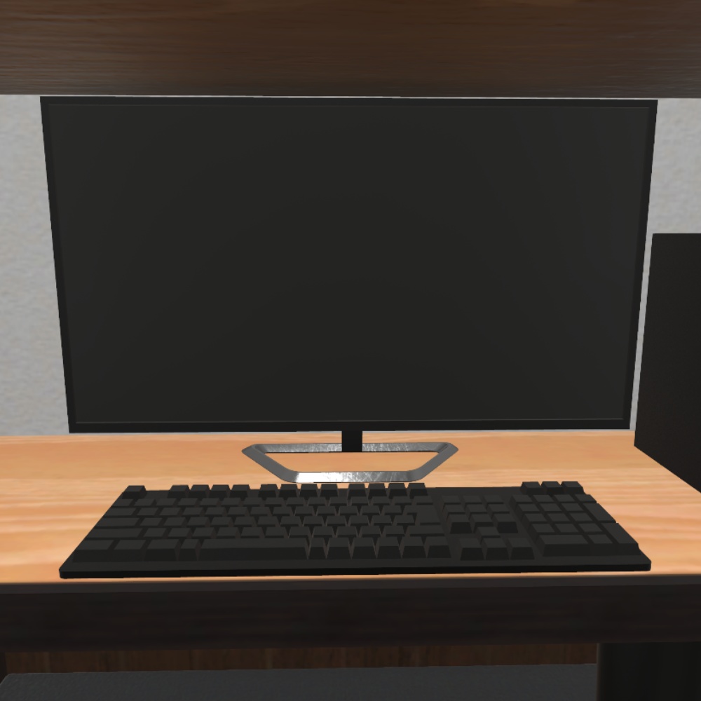 ✨️発売記念セール中✨️【VRChat想定】ネットカフェの個室 / Internet cafe private room