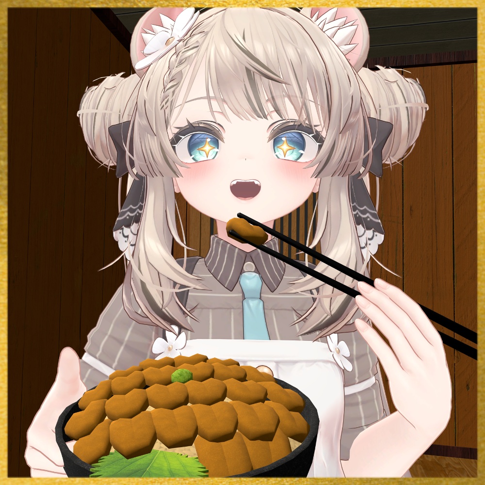 ✨️発売記念セール中✨️【VRChat想定】食べられる!海鮮丼ギミック / Finest Kaisendon Gimmick