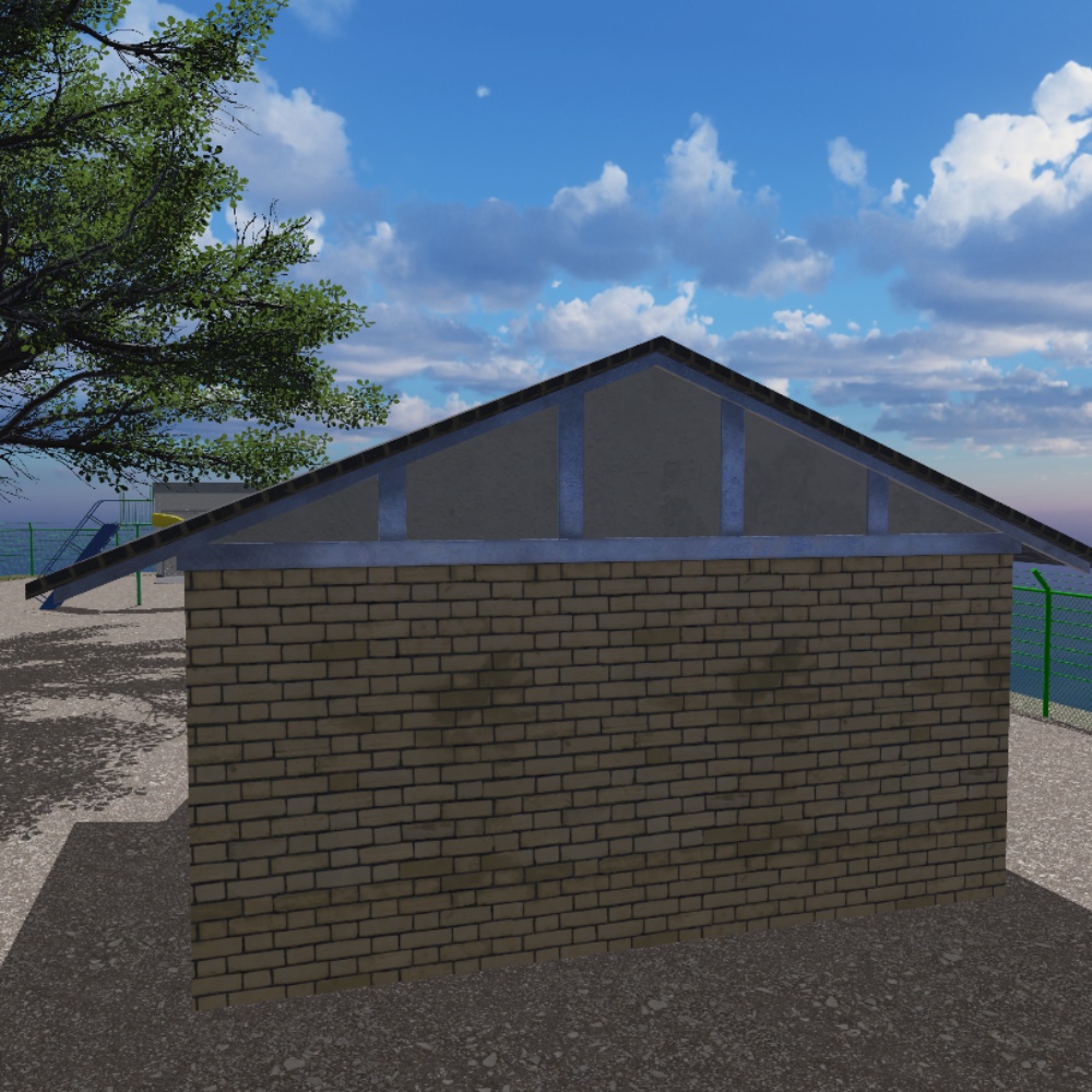 ✨️発売セール中✨️【3Dモデル】古い公衆トイレ / Old Public Toilet