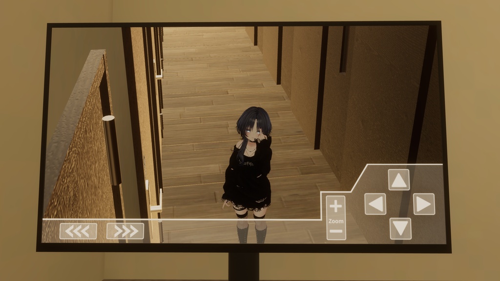 ✨️発売記念セール中✨️【VRChatワールド想定】Ex-監視カメラギミック / Ex-Security camera gimmick