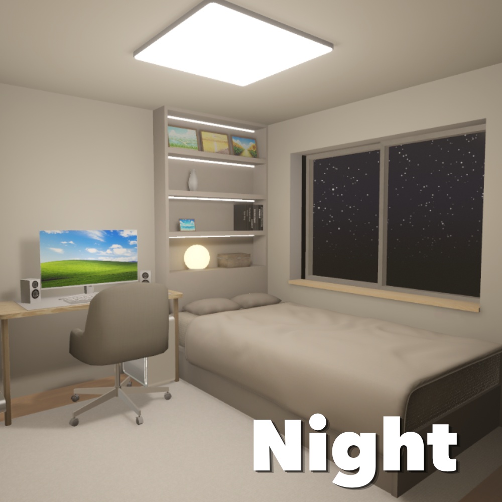 ✨️発売記念SALE✨️【VRChat販売ワールド】Cozy Nook