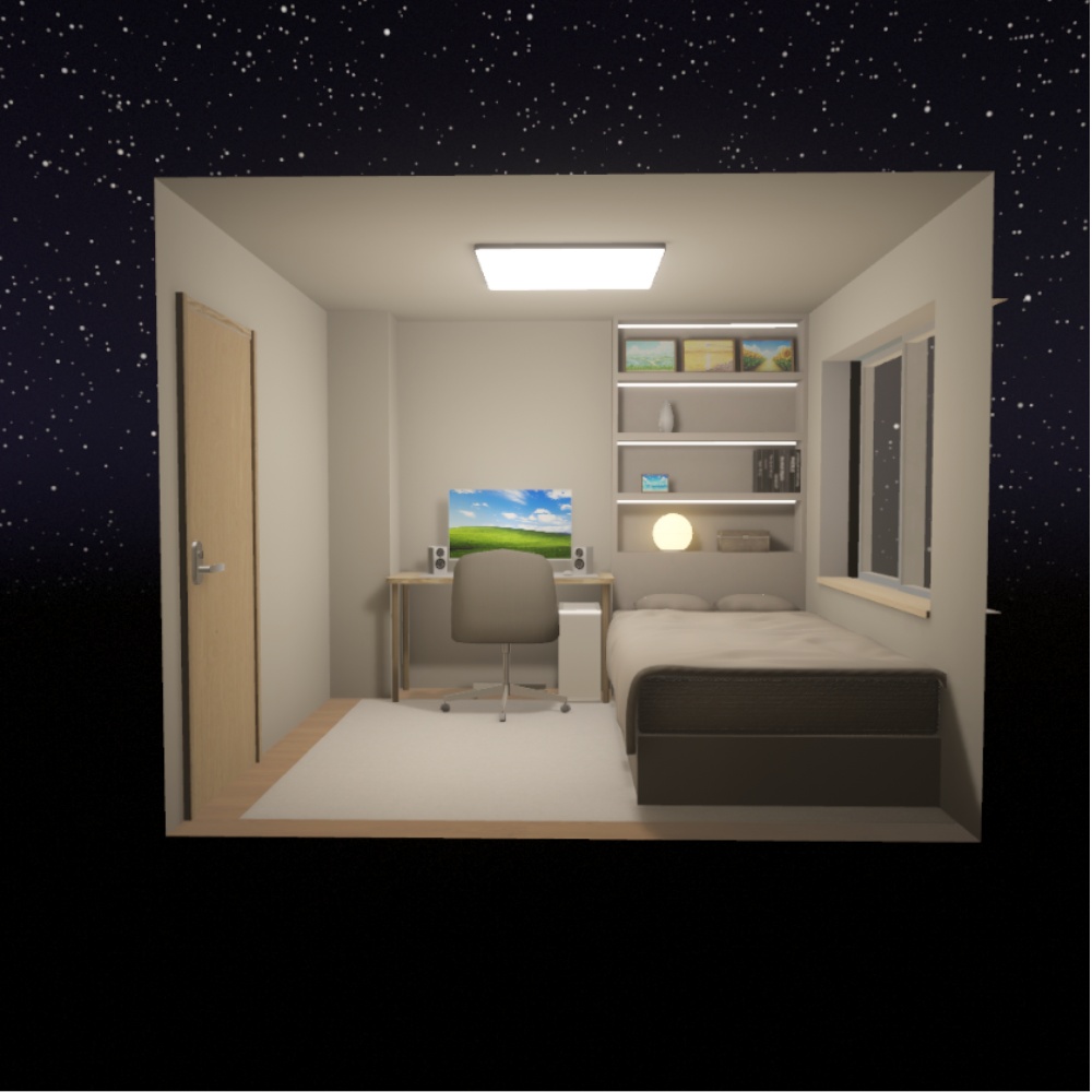 ✨️発売記念SALE✨️【VRChat販売ワールド】Cozy Nook