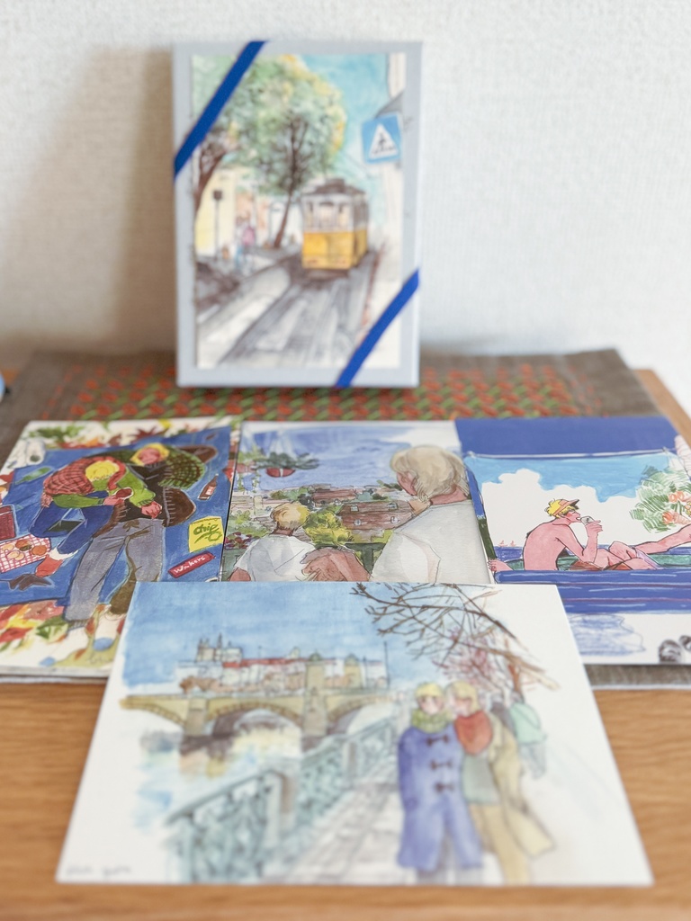 【送料込み/同梱不可】ポストカードボックス