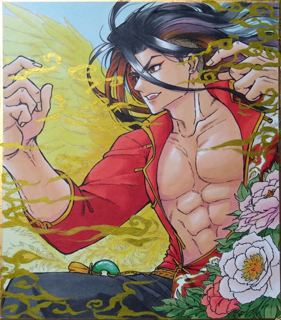 フルカラー色紙