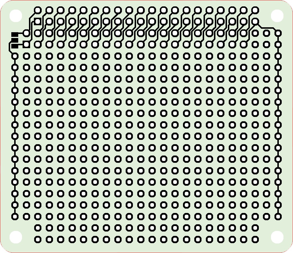 Raspberry Pi 1/2/3/4用 ユニバーサル基板 3枚セット